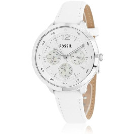 Cinturino per orologio Fossil ES3242 Pelle Bianco 16mm